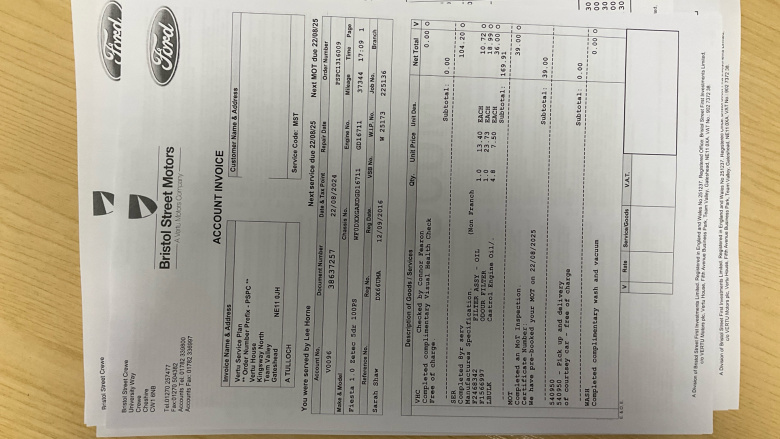 Ford Fiesta 1.0 EcoBoost Zetec Navigation 5dr Petrol Hatchback